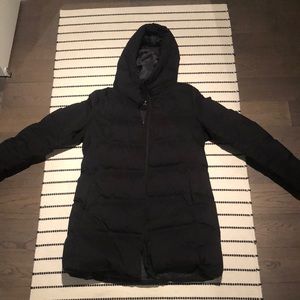 Uniqlo puffer mid length jacket